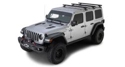 Dachträger RHINO RACK HEAVY DUTY schwarz 1500MM BACKBONE+RCL Jeep Wrangler JL 18- 4-Türer 50-10JB0882