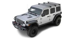 Dachträger RHINO RACK VORTEX 3 1500MM SCHWARZ BACKBONE+RCL Jeep Wrangler JL 2018- 4-Türer 50-10JB0896