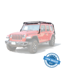 Dachträger Set GOBI Multi-Light/ 40" LED Setup Jeep Wrangler JL 18- 4-Türer GOBI GJJL4STL40 JEEP WRANGLER JL 4DOOR STEALTH RACK