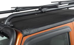 Dachträger Sherpa Stangen Roof Rack Crossbars Jeep Wrangler JK und JKU ab BJ 07 Rugged Ridge 11703.11