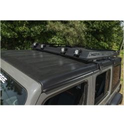 Dachträger für Jeep Wrangler JL 18- 4-Türer mit Hardtop Rugged Ridge 11703.04 Roof Rack, with Basket; 18- JL 4Dr Hardtops