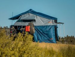 Dachzelt grau XL Roam Adventure Co. RTT-VBXL-SN Vagabond XL Rooftop Tent in Slate