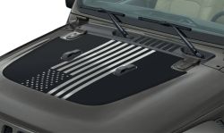 Dekor Aufkleber Motorhaube "Amerika Flagge" Jeep Wrangler JL 2018- Mopar 82215735 "American Flag" Hood Decal for 2018- Jeep Wran