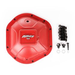 Differential Deckel Alu rot D44 Alloy 11212 Aluminum Differential Cover, Dana 44, Red