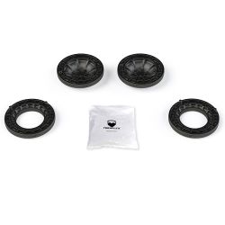 Distanzbuchsen Set +0,5" = 15mm Jeep Wrangler JL 18- Teraflex TER1155150 Coil Spacer Set +0,5" = 15mm