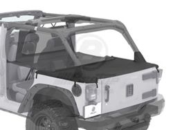 Duster Laderaumabdeckung Jeep Wrangler JK 07- 4-Türer Black Diamond 90031-35