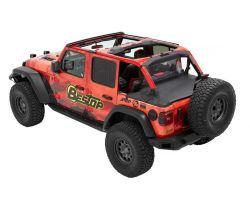 Duster Laderaumabdeckung Black Diamond Jeep Wrangler JL 18- 2-Türer Bestop 90035-35