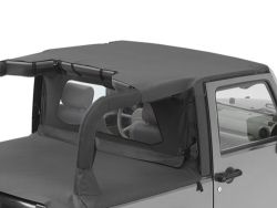 Duster Laderaumabdeckung Jeep Wrangler JK 07- 2-Türer Black Diamond