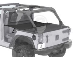 Duster Laderaumabdeckungverlängerung Jeep Wrangler JK 07- 4-Türer Black Diamond, Bestop 90034-35