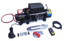 Seilwindensystem 1.6to Anhängerwindenset HPA3.5 12 Volt, Jagdwinde  Jägerwinde horntools Elektrowinde HPA3500HITCH_Y