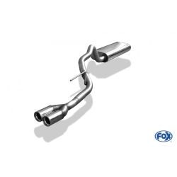 Endschalldämpfer 2x80 Typ 13 Anschluss 63,5mm Jeep Grand Cherokee Typ WJ/WG FOX JE021021-070