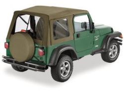 Ersatz Softtop original für Jeep®  Wrangler  TJ  Modell) Softtop Dach (ohne Fenster und Gestänge)