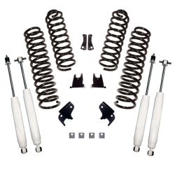 Fahrwerk mit Stoßdämpfer 2.5" Jeep Wrangler JK 07-18 2-Türer ohne TÜV Alloy 61402 2.5" Lift Kit w/Shocks; 07-18 Wrangler JK, 2Dr