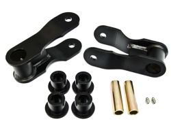 Federschäkel Set +5" = 12,7cm hinten abschmierbar, Jeep Cherokee XJ 84-01, Rubicon Express RE2700