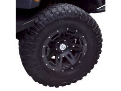 Felgenschutz Ring schwarz für 9x17 Felgen Jeep Wrangler JK