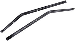 Fensterscheiben Schiene Set schwarz Jeep Wrangler YJ 87-95 mit Halbtüren Omix-ADA 13701.81 Window Retaining Channels Blk 87-95 W