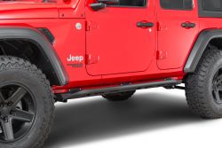 Flankenschutz Stahl blank Jeep Wrangler JL 4-Türer JCR Offroad JLSL-CL-4D-BARE Classic Rock Slider 2018- Jeep Wrangler JL 4-Door