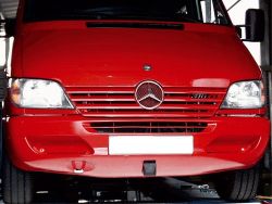 Frontaufnahme Mercedes Sprinter, inkl. Abdeckung -'05