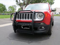 Frontbügel schwarz Jeep Renegade 15-19 Rugged Ridge 11513.04 Grille Guard Black 15-19 Jeep Renegade