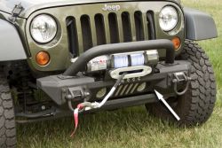 Frontstoßstange Front Modular Winch Bumper XHD Aluminium Jeep Wrangler JK ab BJ 07 11541.01