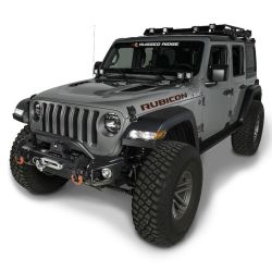 Frontstoßstangenbügel schwarz Jeep Wrangler JL 18- Rugged Ridge 11549.03 Arcus Front Bumper Tube Overrider Black 18- JL