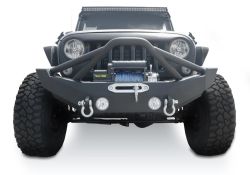 Frontstoßstange Hammer Forged Jeep Wrangler JK JL 07- DV8 Offroad FBSHTB-12 FS-12 Hammer Forged Front Bumper for 07- Jeep Wrangl