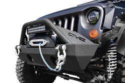 Frontstoßstange Stubby schwarz Jeep Wrangler JK JL 07- DV8 Offroad FBSHTB-15 FS-15 Hammer Front Stubby Bumper for 07- Jeep Wrang