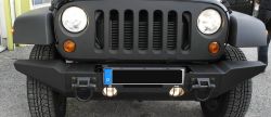 Frontstoßstange Winch Bumper XHD Rock Crawler mit Stoßstangenecke JK Wrangler 07- Windenstoßstange