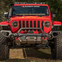 Frontstoßstangenbügel schwarz Jeep Wrangler JL 18- Rugged Ridge 11549.55 Venator Front Bumper Overrider 18- JL