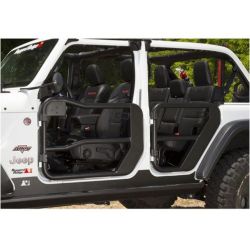 Fronttür Set schwarz Jeep Wrangler JL 18- Rugged Ridge 11509.13 Front Tube Doors; 18- Wrangler JL