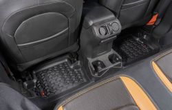 Fußmatte hinten schwarz Jeep Wrangler JL 18- 2-Türer Rugged Ridge 12950.49 Floor Liner Rear Black 18- Jeep JL 2 Dr