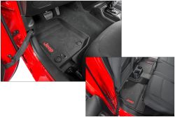 Fußmatten Allwetter Set vorne und hinten Jeep Wrangler JL 4-Türer 18- Mopar 82215203AC All-Weather Front & Rear Floor Liner Set