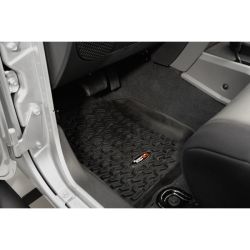 Fußmatte Fußschalenset Jeep Wrangler JK 07 - 17 Gummimatte vorne Rugged Ridge 12920.03