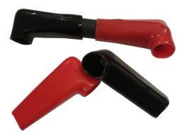 Gigglepin G16007 G16008 Winch Terminal Rubber Boots for 50mm Cable Red/Black