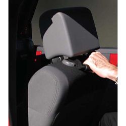 Haltegriff Paar schwarz Jeep Wrangler 07- Rugged Ridge 13305.10 Front Headrest Grab Handles Black 07- Wrangler