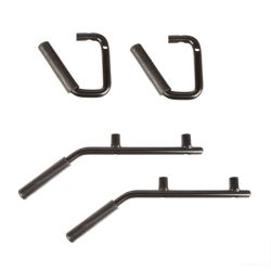 Haltegriffe Set vorne und hinten Stahl schwarz Jeep Wrangler JK 07-18 Rugged Ridge 13505.40 Steel Grab Handle Full Kit, Blk; 07-