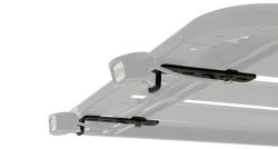 Halter für Arbeitsscheinwerfer (Paar) für Pioneer Aluminium Plattformen Rhino Rack si 50-1643202