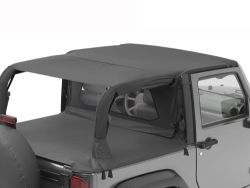Bikinitop Header Safari Version Black Diamond Jeep Wrangler JK 07-09 2-Türer Bestop 52585-35