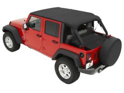 Bikinitop Header Safari Version Black Diamond Jeep Wrangler JK 07-09 4-Türer