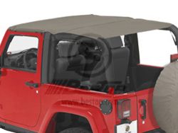 Bikinitop Header Safari Version Khaki Diamond Jeep Wrangler JK 07-09 2-Türer