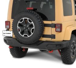 Heckstoßstange 10th Anniversary Off Road Rear Bumper Mopar 82213654 Rubicon 10th Anniversary Rear Bumper for 07-18 Jeep Wrangler