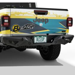 Heckstoßstange Highrock 4x4 Granite Series Jeep Wrangler JL 18- Bestop 44962-01 Rear Bumper