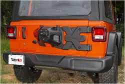 Hecktürscharnier Heckklappenscharnier Spartacus Heavy Duty Jeep Wrangler JL 18- Rugged Ridge 11546.56 Spartacus HD Tire Carrier,