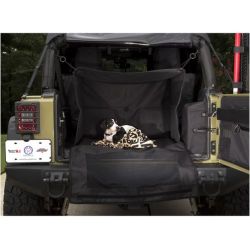 Hundetransportbox faltbar für den Kofferraum schwarz Jeep Wrangler JK JL 07- Rugged Ridge 13260.20 C4 Canine Cube; 07- Jeep Wran