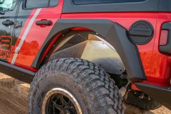 Innere Kotflügel hinten Alu roh Jeep Wrangler JL 18-  DV8 Offroad INFEND-03RR Bare Aluminum Rear Inner Fenders for 18- Wrangler