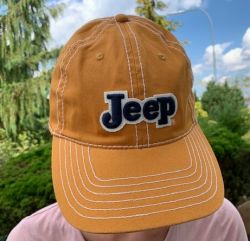 Jeep Cap Kappe Basecap Contrast Stitch Embroidered Jeep® Cap Farbe Okergelb