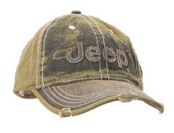 Jeep Cap Kappe Basecap Heavy Stone washed Olive GREEN