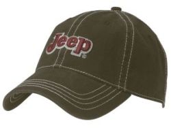 Jeep Cap Kappe Basecap Contrast Stitch Embroidered Jeep® Cap OLIVE