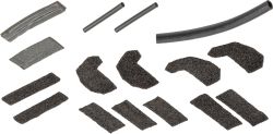 KLebeband Dichtungen Kit für Hardtop Jeep Wrangler JK 11-18  Mopar 68026937AB Hardtop Foam Blocker Seal Kit / Hardtop Freedom Pa