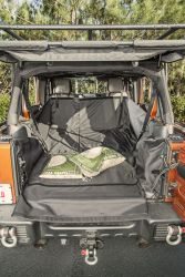 Kofferraumschutz Laderaumschutz Hundeschutz Jeep Wrangler Unlimited 07-16 Rugged Ridge 13260.02 C3 Cargo Cover